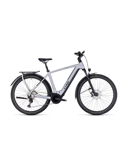 Vélo électrique trekking Homme KATHMANDU HYBRID SLX 750 Argent