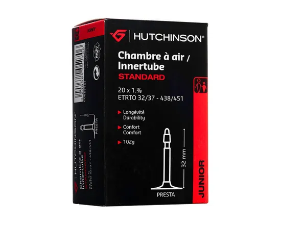 Chambre à air de vélo enfant STANDARD 20x1 3/8e PRESTA