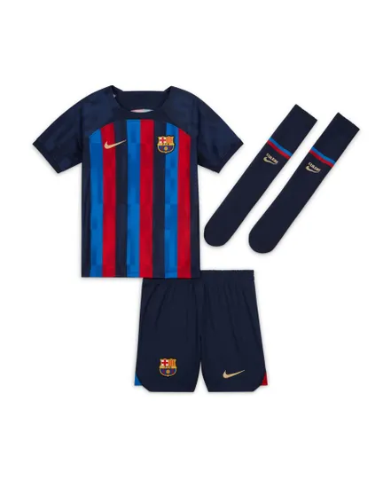 Ensemble Jeune Enfant FCB LK NK DF KIT HM Bleu Barcelone