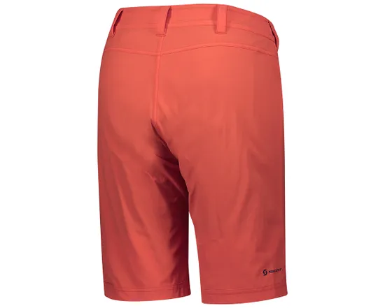 Short Femme TRAIL FLOW AVEC PAD Rouge Flamme