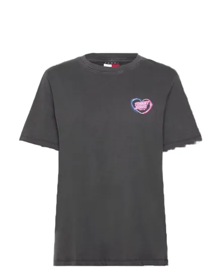 T-shirt col rond Femme RLX NEON SS TEE EXT Noir