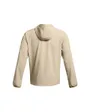 Veste à capuche Homme UA STRETCH WOVEN WINDBREAKER Beige