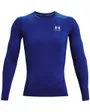 T-Shirt ML Homme UA HG ARMOUR COMP LS Bleu