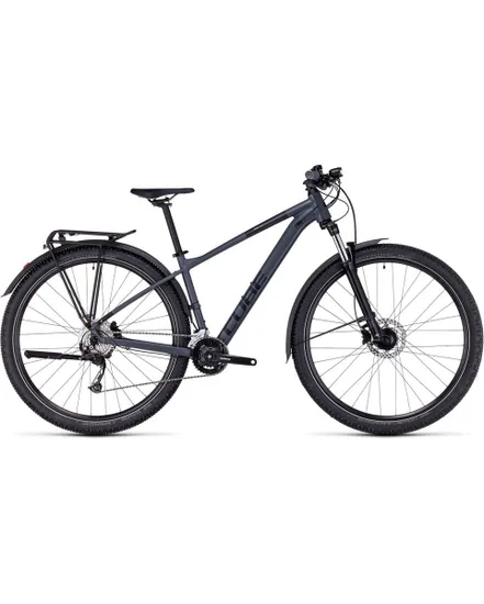 VTT semi rigide Unisexe AIM SLX ALLROAD Gris/Noir