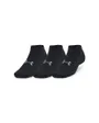 Socquettes Unisexe UA ESSENTIAL LOW CUT 3PK Noir