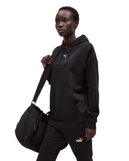 Sweat À Capuche Femme Ess Centered Cat Logo