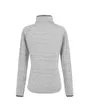 Polaire col zip Femme WOMEN S YONDER II Blanc