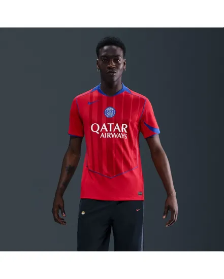 Maillot de football Homme PSG M NK DF JSY SS STAD 3R Rouge