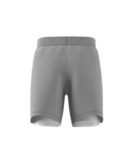 Short fitness Homme YOGA 2IN1 SHORT Gris