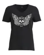 T-shirt Femme TS MC FE ONLJULIA SS TEE CS JRS Noir