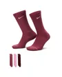 Lot de 3 chaussettes Homme U NK ED ELVD CRW 3P - 144 Multicolore