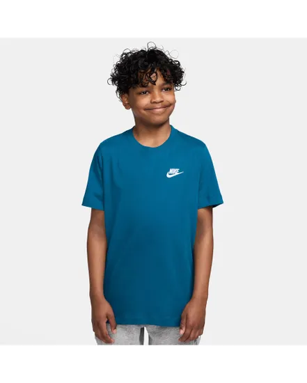 T-shirt Enfant plus agé K NSW TEE EMB FUTURA LBR Blanc