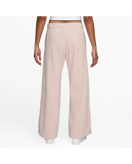 Pantalon de survetement Femme W NSW CLUB FLC CZY MR WIDE PNT Rose