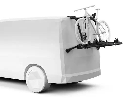 Porte-vélo sur hayon WANDERWAY 2 VÉLOS Noir