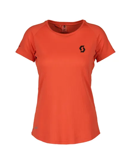 T-shirt manches courtes Femme DEFINED TECH Rouge clair