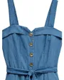 Salopette Femme Denim Lin Ceinture