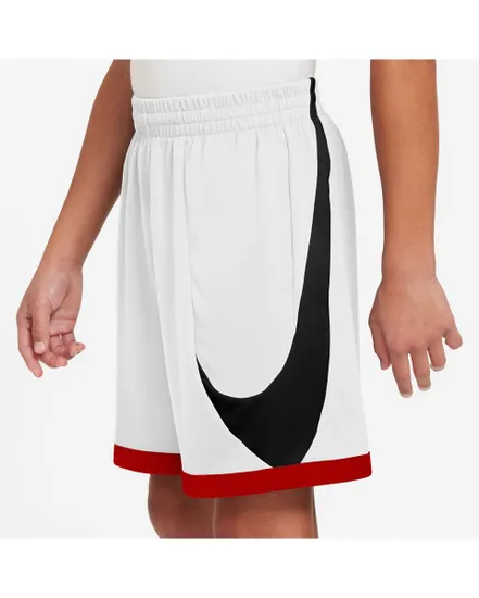 Short Enfant B NK DF MULTI+ SWOOSH SHORT Blanc