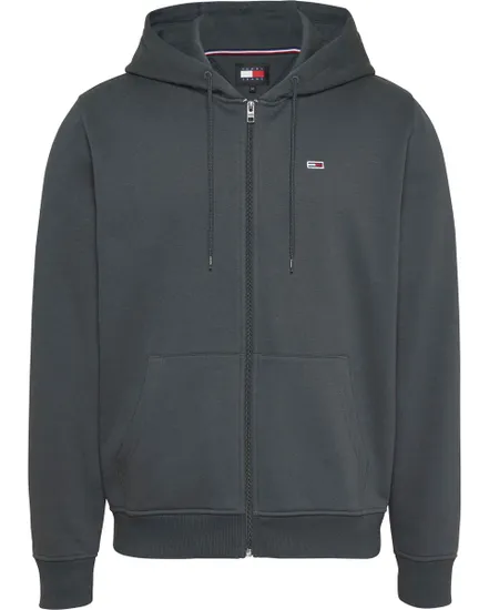 Sweat zip à capuche Homme TJM REG S FLAG ZIP T Gris