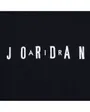 T-shirt Enfant JDB MJ WORDMARK EMB CREW Noir