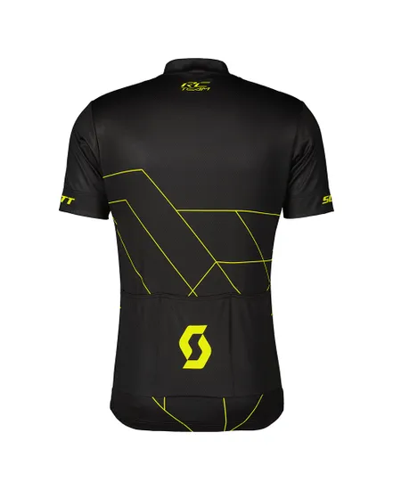 Maillot manches courtes Homme RC TEAM 20 Noir/Jaune