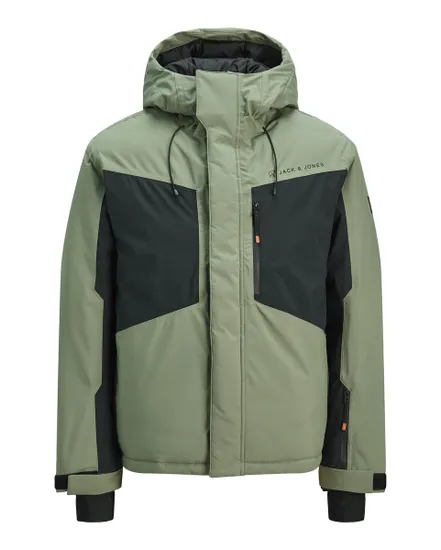 Veste softshell Homme JJALPES SKI JACKET AW25 Vert