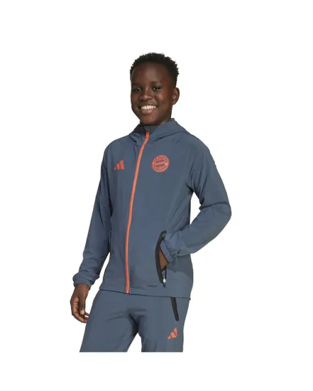 Haut d'entraînement Enfant FCB C VT J Y Gris