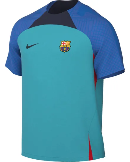 Tee-shirt manches courtes Homme FCB M NK DF STRK SS TOP K KS Bleu Barcelone