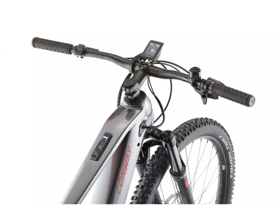 VTT électrique semi rigide Homme CAIRON S 4.0 DIAMANT Gris/Rouge