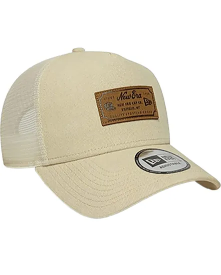 Casquette Trucker Homme Denim Leather Patch New Era