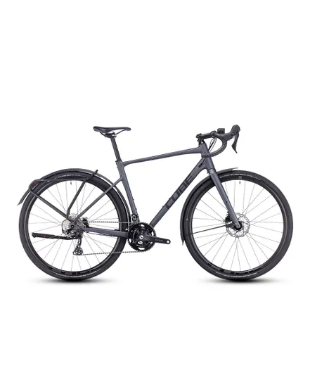 Vélo Gravel Unisexe NUROAD RACE FE Gris/Noir