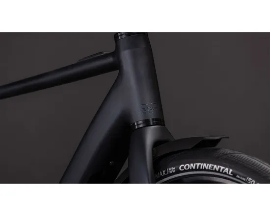 Vélo urbain électrique EDITOR HYBRID PRO 400X FE Charbon