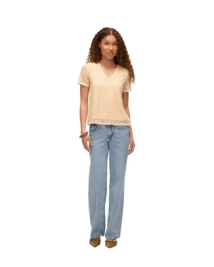 Top Femme Vmmaya Ss V Neck Top Jrs Spe