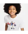T-shirt de football manches courtes Enfant PSG U NK MASCOT TEE Blanc