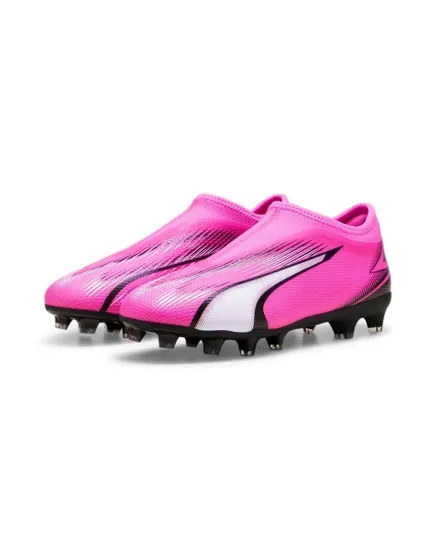 Crampons de football Enfant ULTRA MATCH LL FGAG JR Rose