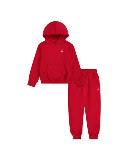 Ensemble de survetement Jeune enfant JDN MJ BRKLN FT PO SET Rouge