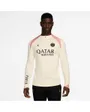 Haut zip Homme PSG M NK DF STRK DRILL TOP K3R Beige