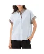 Chemise Femme Javier Contrast Check