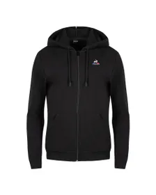 Sweatshirt à capuche manches longues Femme ESS FZ HOODY N 1 W Noir