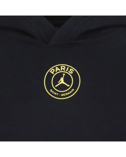 Sweat à capuche Garçon JDB MJ PSG HBR FLC PO Noir