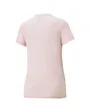 T-shirt manches courtes Femme W ESS LOGO TEE (S) Rose