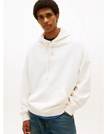 Sweat à capuche Homme TJM RLX OVERDYED FLA Blanc