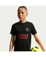 Maillot Enfant PSG Y NK DF STRK SS TOP K Noir