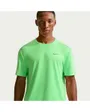 T-shirt Homme M NK DF UV MILER SS Vert