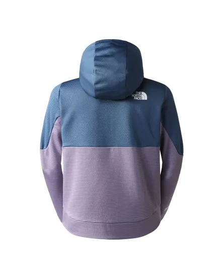 Veste a capuche manches longues Femme W MA FULL ZIP FLEECE - EU Bleu