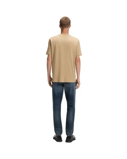 T-shirt col rond Homme DUSPLIT Beige Medium
