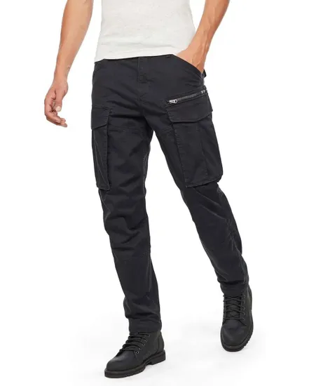 Pantalon Homme ROVIC ZIP 3D REGULAR TAPERED Noir