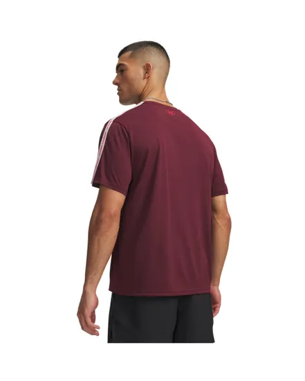 T-shirt Homme UA TECH TAPING SS Rouge