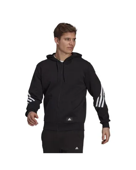 sweatshirt homme M FI 3S FZ Noir