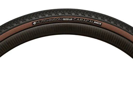 Pneu de gravel CARACAL RACE 700x45c TUBELESS READY RACING LAB Noir/Beige
