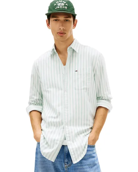Chemise Homme TJM Reg Stripe Oxford